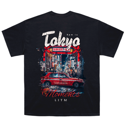 8pm in Tokyo (Black T-shirt)