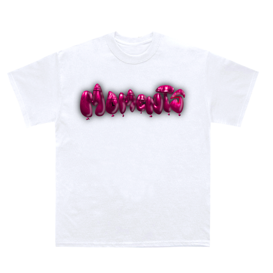 Balloons (Moments) White T-shirt