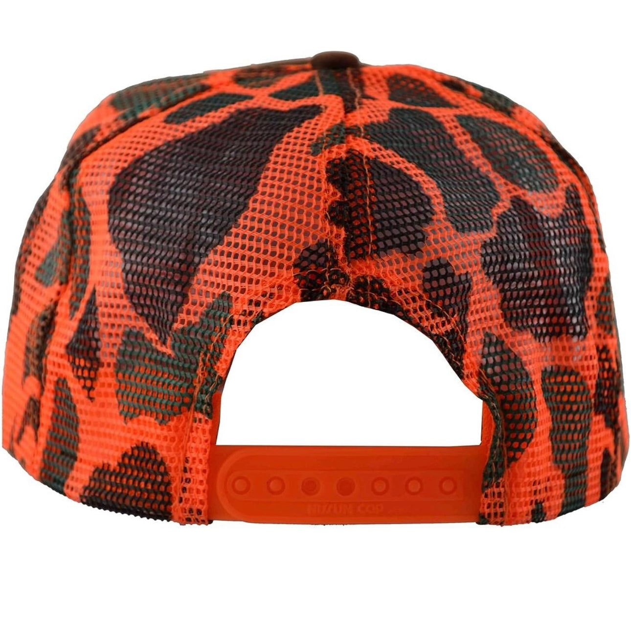 Live In The Moment (Orange camo) Trucker
